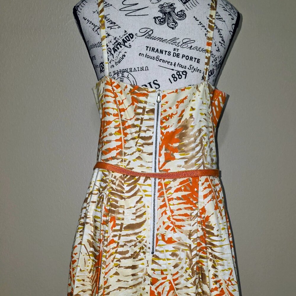 Julian Taylor Sleeveless Print Dress - Picture 4 of 5